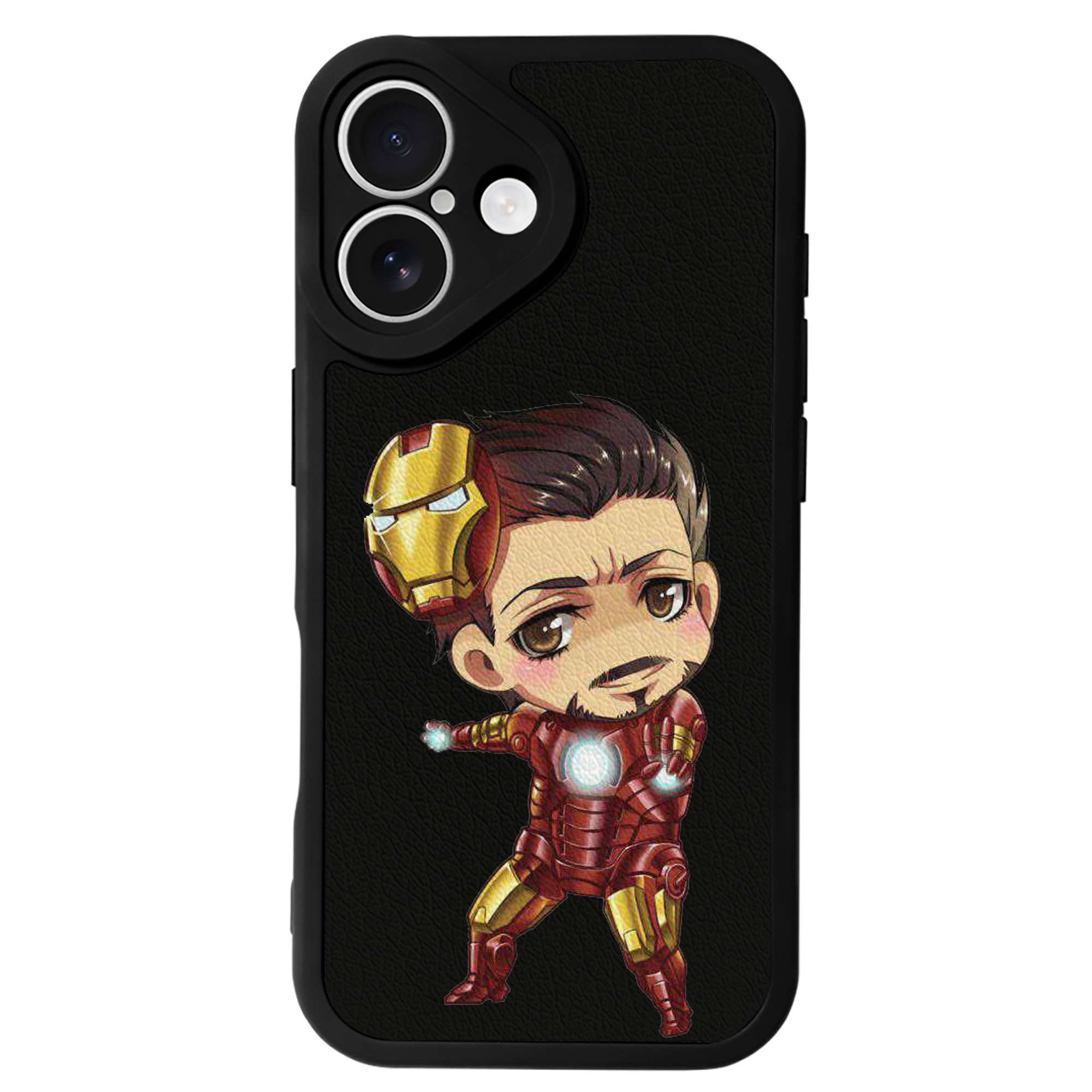 （画像用） アベンジャーズ The Avengers 【iPhone 16シリーズ対応】シリコンスマホケース（レザー調） 材質：シリコン